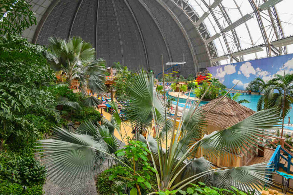 Ein mit dem Coronavirus infizierter Mann aus Nordrhein-Westfalen hat sich kürzlich im Tropical Islands aufgehalten (Symbolbild).