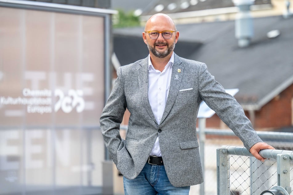 Daniel Röthig (46, CDU), Bürgermeister von Callenberg, war auch mit dabei.