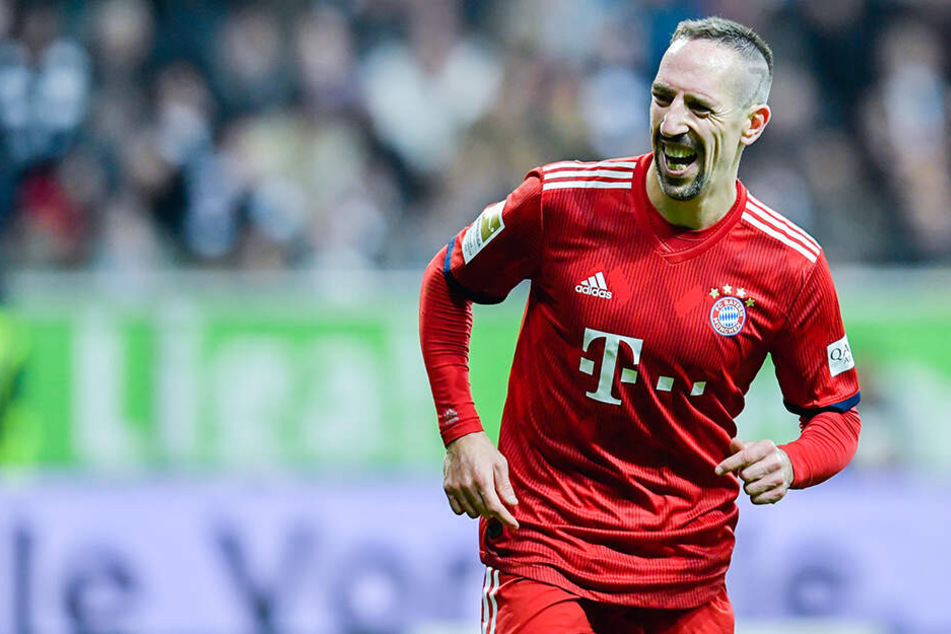 Am 17. Spieltag der vergangenen Saison erzielte Ribery das 2:0 für die Bayern in der Frankfurter Commerzbank Arena. Auch Frankfurt wurde einige Zeit als möglicher neuer Arbeitgeber des Franzosen gehandelt.