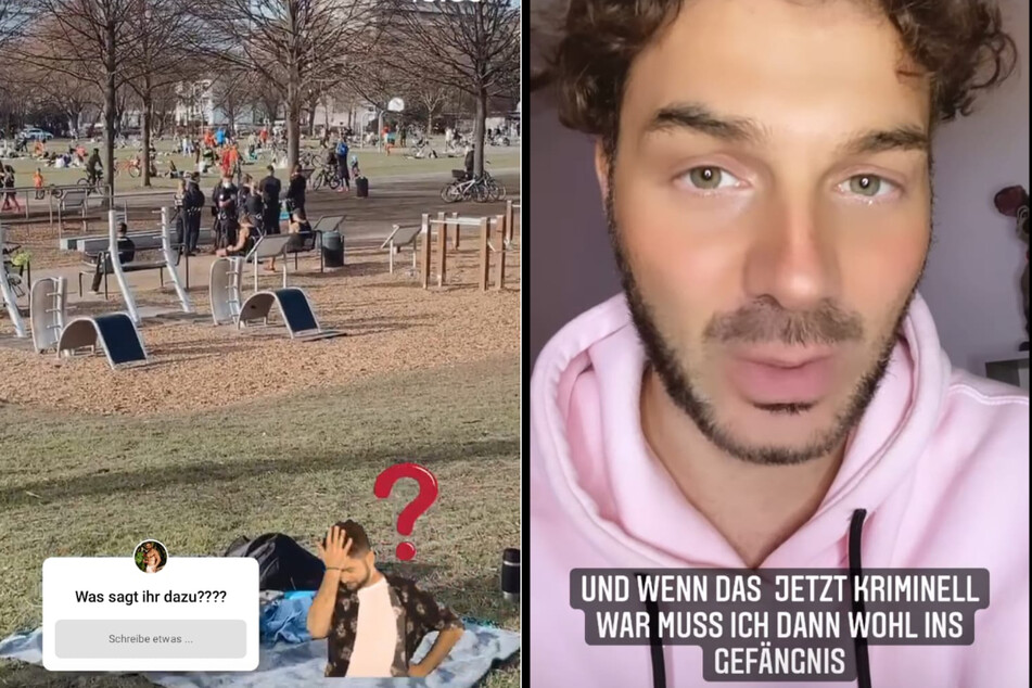 Auch Rafi Racheks (31) Freund Sam Dylan (30) verstößt gegen die Corona-Regeln. (Fotomontage)