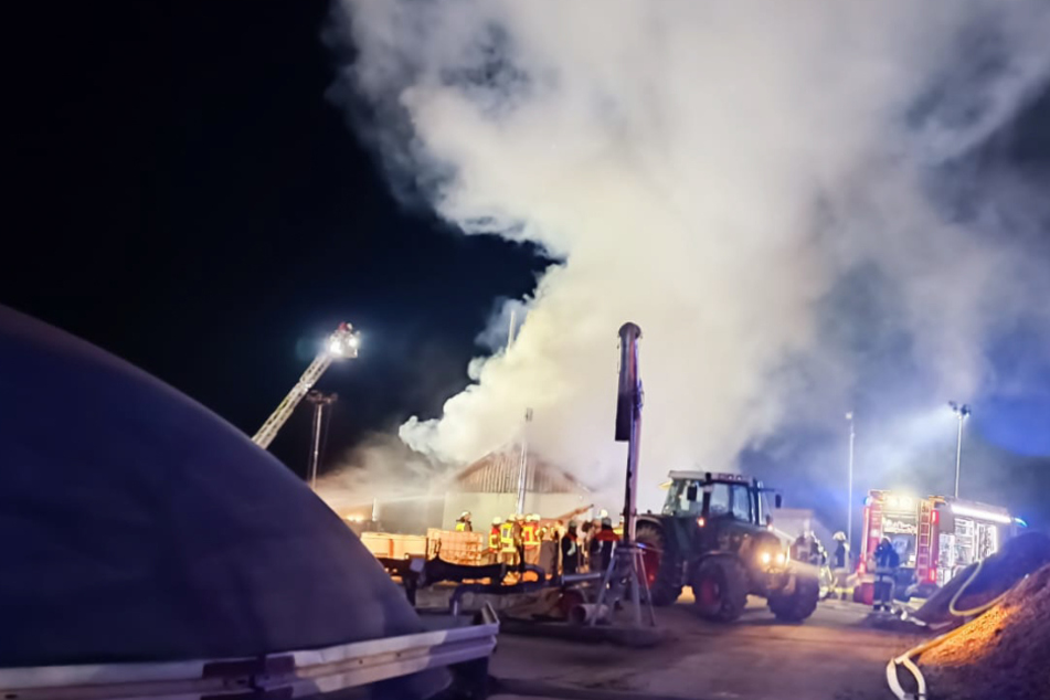 Millionenschaden bei Brand von Biogasanlage in Bayern