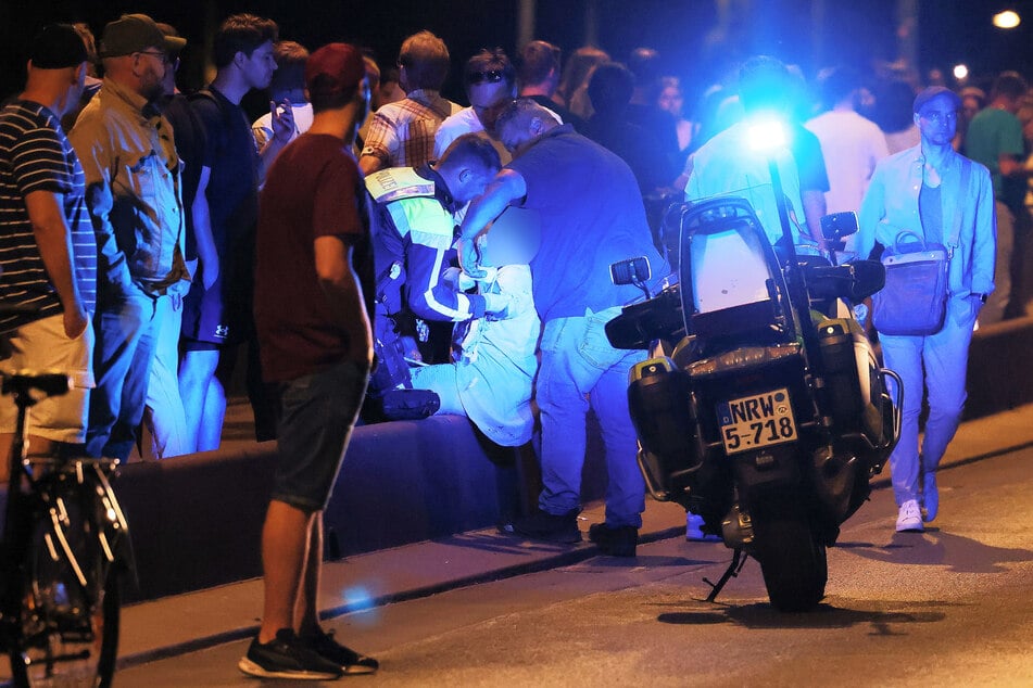 Insgesamt 19 Menschen wurden durch Feuerwerkskörper verletzt und medizinisch versorgt.