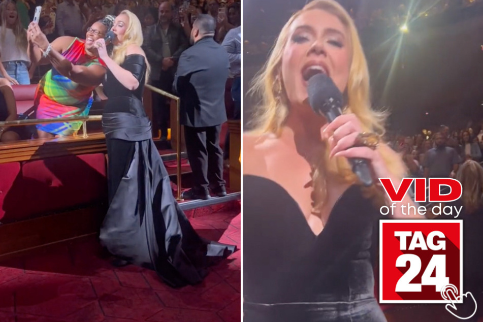 Today's Viral Video of the Day features a shocking moment during one of Adele's concerts, where a loyal fan got the gift and surprise of a lifetime by none other than the singer herself!