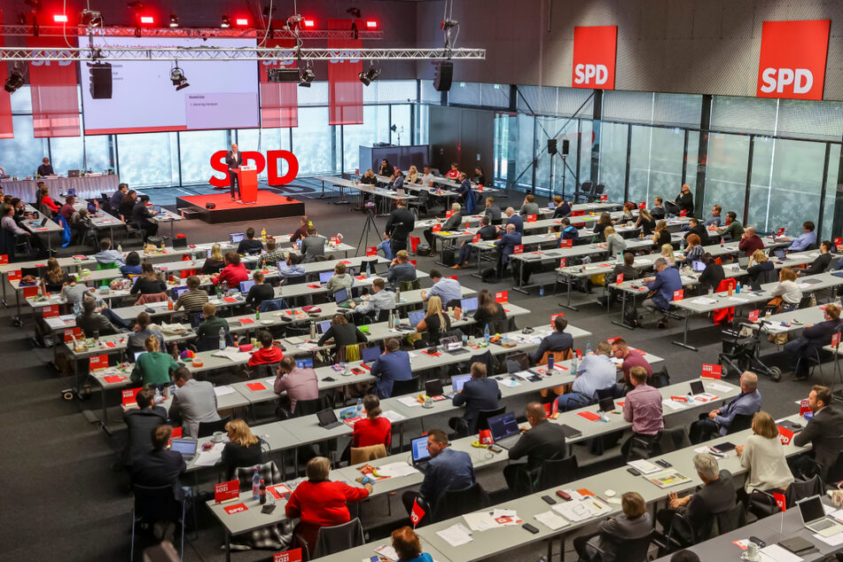 In Neukieritzsch bei Leipzig wurde eine neue SPD-Doppelspitze geführt.