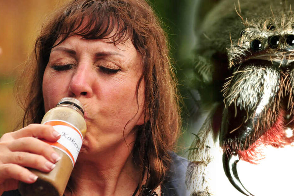 Das Sorgen-"Kind" im Dschungel: Die Älteste (Polka-Sängerin Tina York). Sie schläft mit offenen Augen! Sie isst nicht, sie schwankt... Wie geht es weiter mit ihr? Zur Prüfung ist sie gesperrt - natürlich!