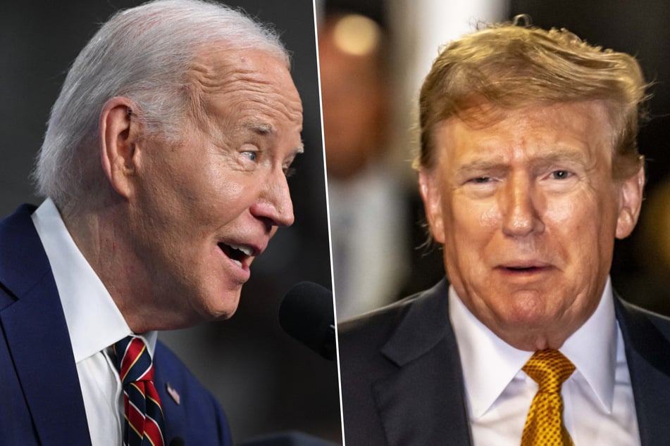 Trump campaign deletes "unified reich" video as Biden fires back