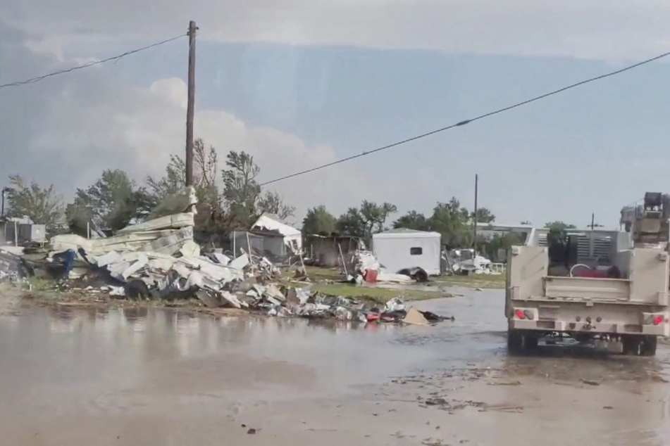 Witnesses say that the tornado did "significant damage" to Perryton, with many mobile home wrecked.
