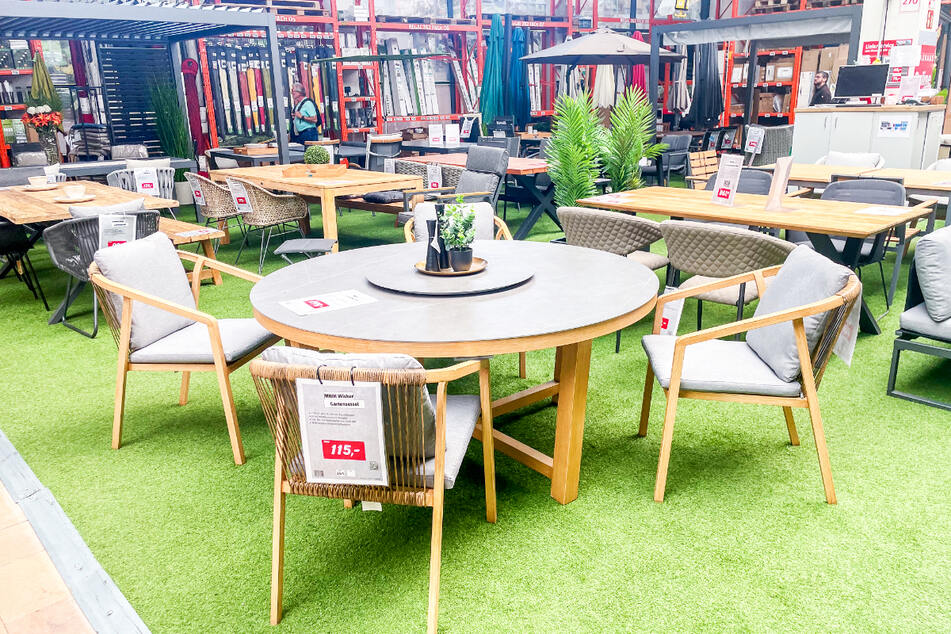 BAUHAUS Dresden haut Möbel für den Garten mega günstig raus