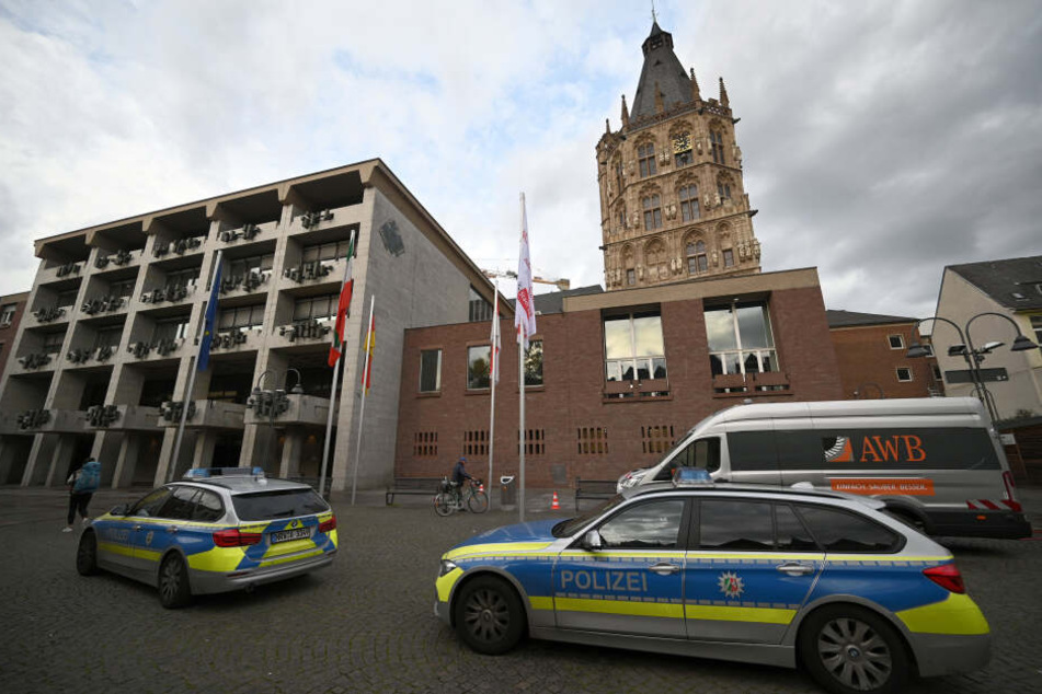 Das Rathaus am Kölner Alter Markt.