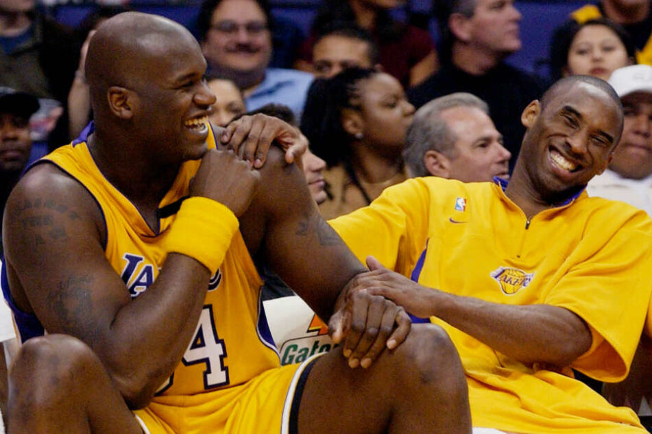 Kobe Bryant (rechts) war für Shaquille O'Neal (links) wie ein kleiner Bruder.