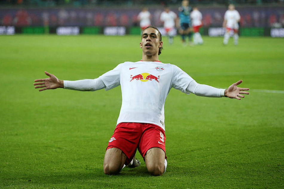 Für Yussuf Poulsen war es der erste Dreierpack in seiner Profikarriere.