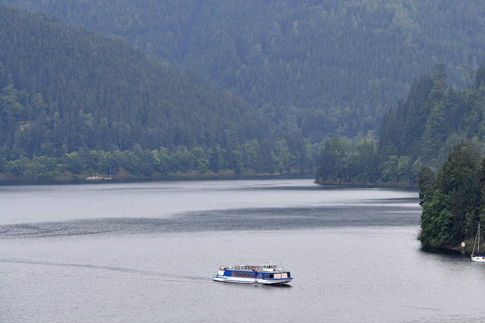 Die Gruppe war am Hohenwarte-Stausee auf den falschen Weg geraten.