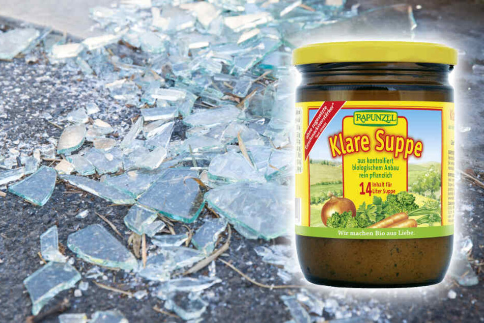 Rückruf wegen Glassplittern bei Rapunzel "Klare Suppe"