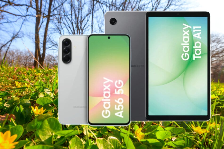 Samsung Galaxy S56 mit Galaxy Tab A11 nur 21,99 Euro pro Monat bei Blau sichern