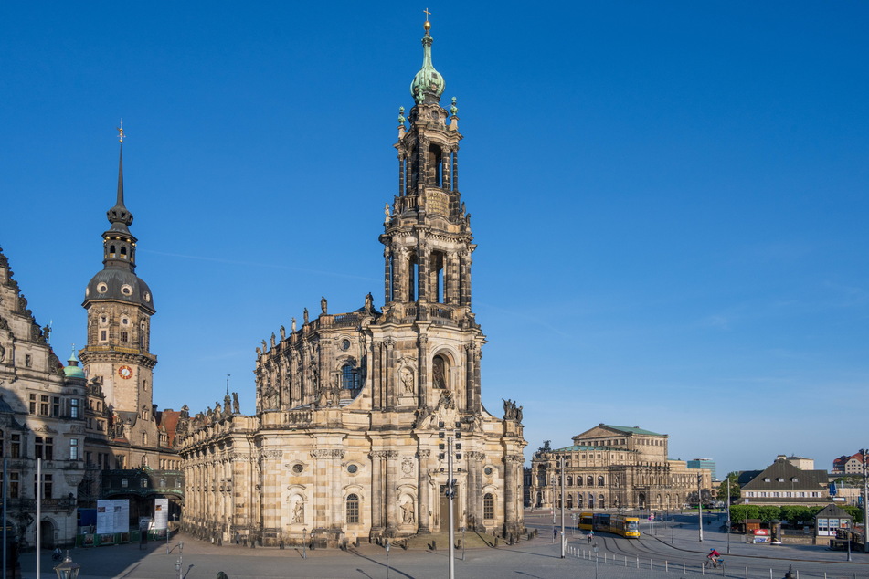 Dresdens katholische Hofkirche wird am Samstag Schauplatz einer royalen Hochzeit.