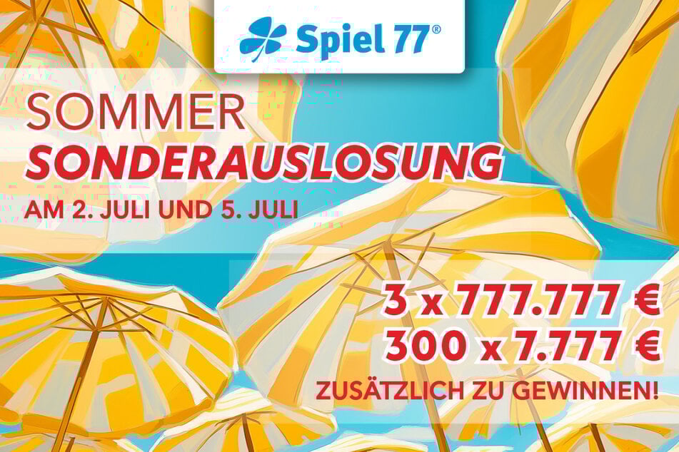 Lasst Euch nicht die Chance auf die Extragewinne bei Spiel 77 entgehen.