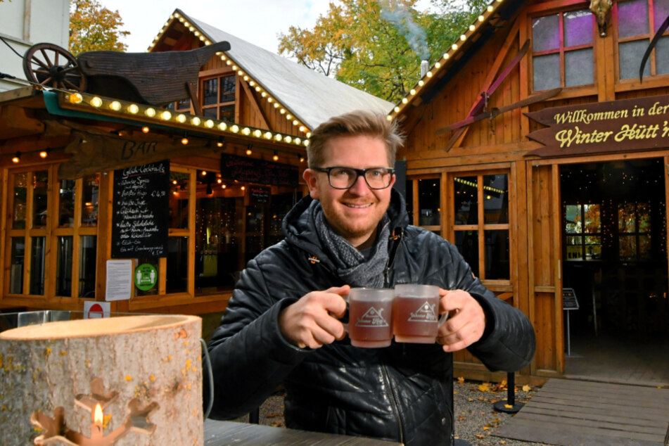 Winterhütten-Chef Josef Dölle (37) hofft auf das Dezembergeschäft.