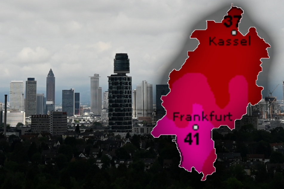 Das Wetter in Hessen: Vor dem Hitzemarathon herrscht zunächst Ernüchterung