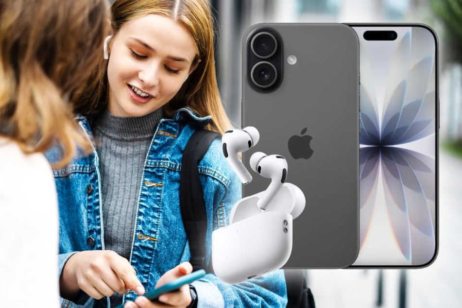 Blau haut iPhone 17 mit gratis AirPods Pro 3 zum Aktionspreis raus