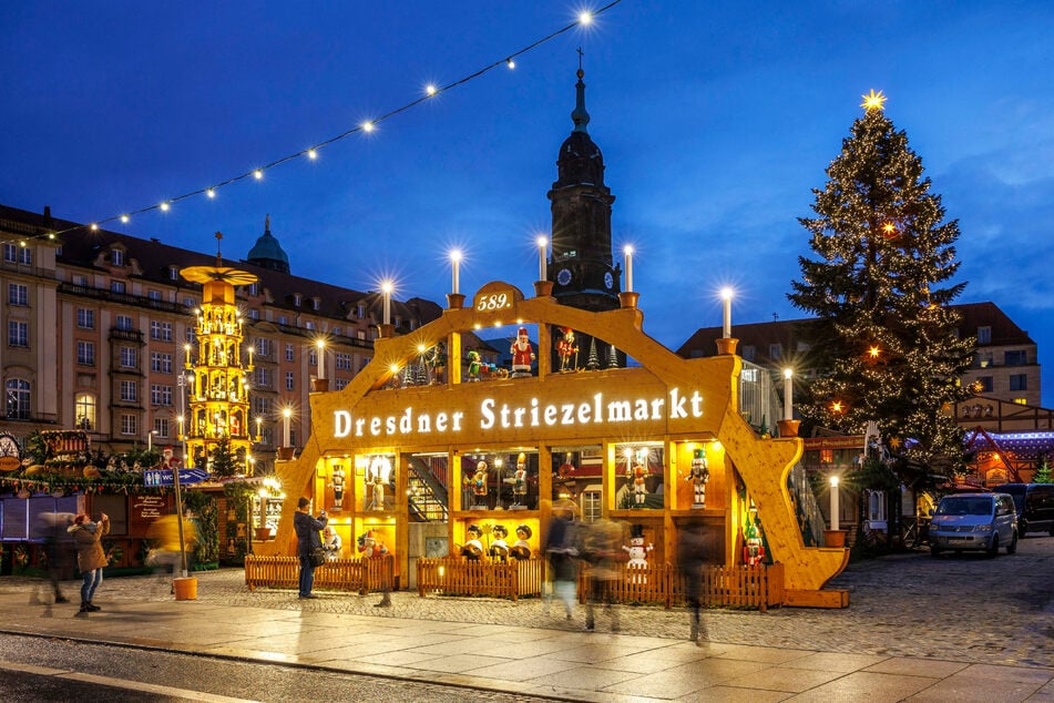 Nicht mehr lange: In einem Monat beginnt wieder der Dresdner Striezelmarkt.