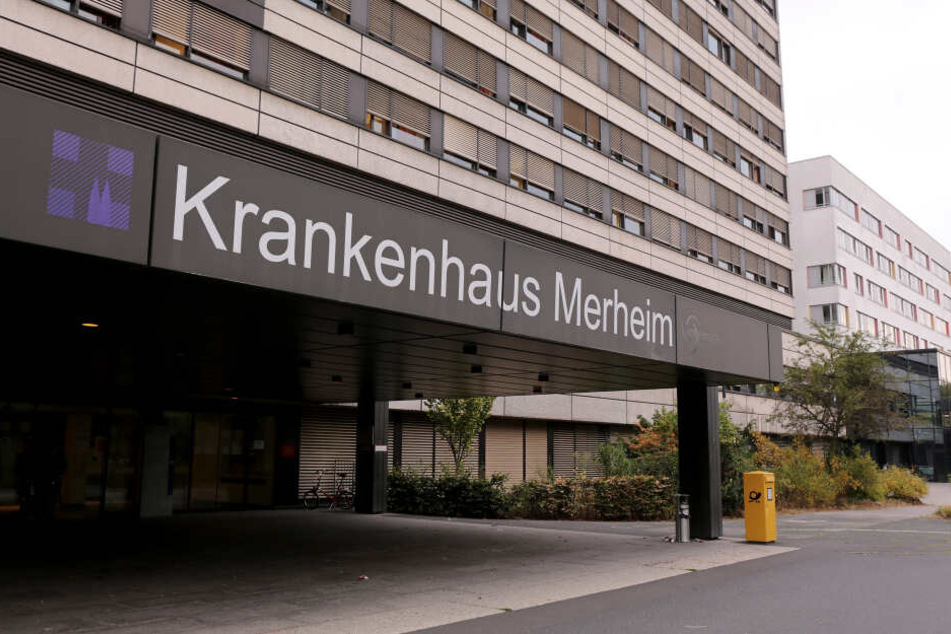 Der Eingang des Krankenhaus Mehrheim.