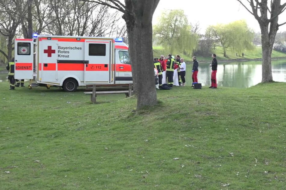 Der Mann hatte wohl die Wassertemperaturen unterschätzt.