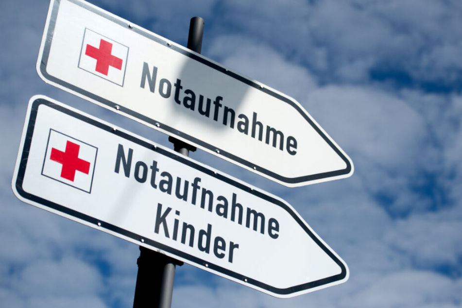 Das Kind wurde in ein Krankenhaus gebracht. (Symbolbild)
