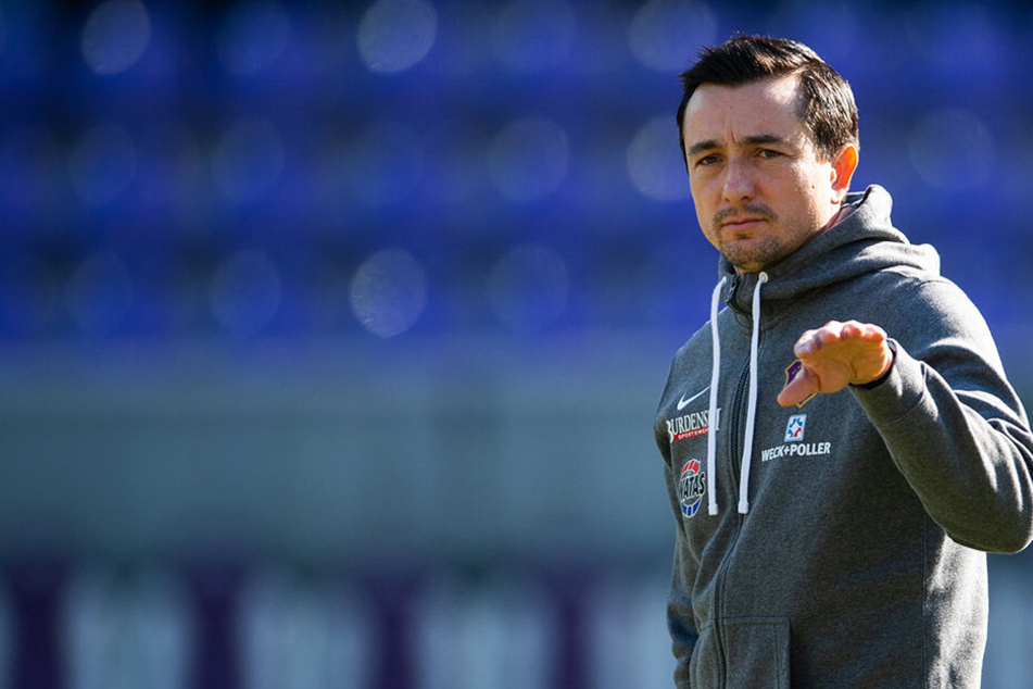 Aue-Coach Daniel Meyer.