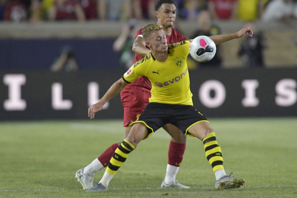 Thorgan Hazard im Testspiel gegen Champions League Sieger FC Liverpool (Endstand 3:2 für den BVB)