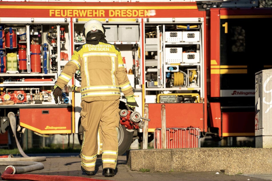 Die Dresdner Feuerwehr kämpft mit den ersten Waldbränden. (Symbolfoto)