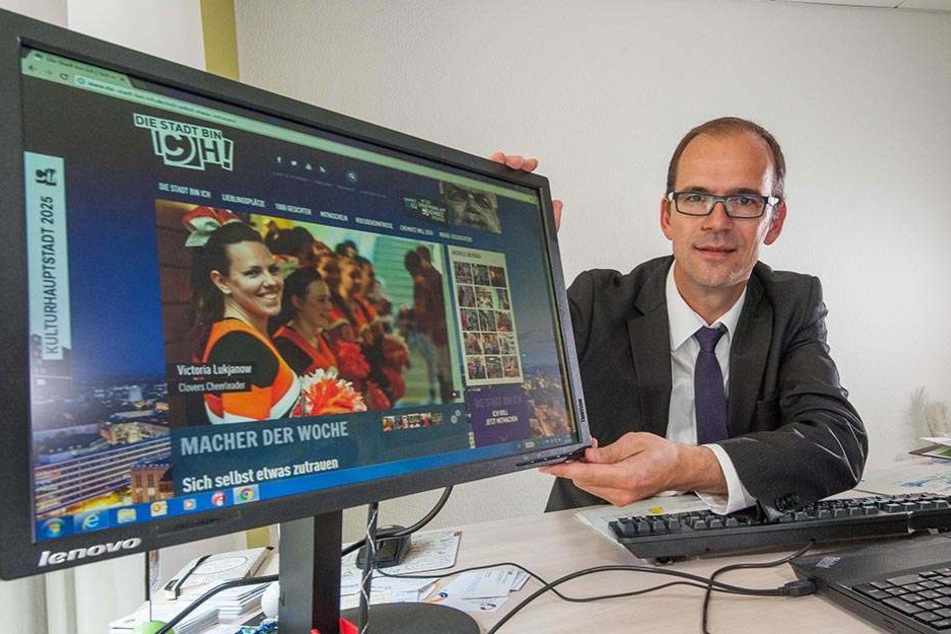 CWE-Chef Sören Uhle (41) geht als gutes Beispiel voran: Der gebürtige Chemnitzer zog einst nach Norddeutschland - 2007 kehrte er zurück.