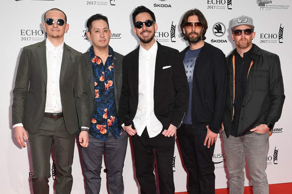 Die Zukunft der Band ist ohne Leadsänger Chester (l.) ungewiss.