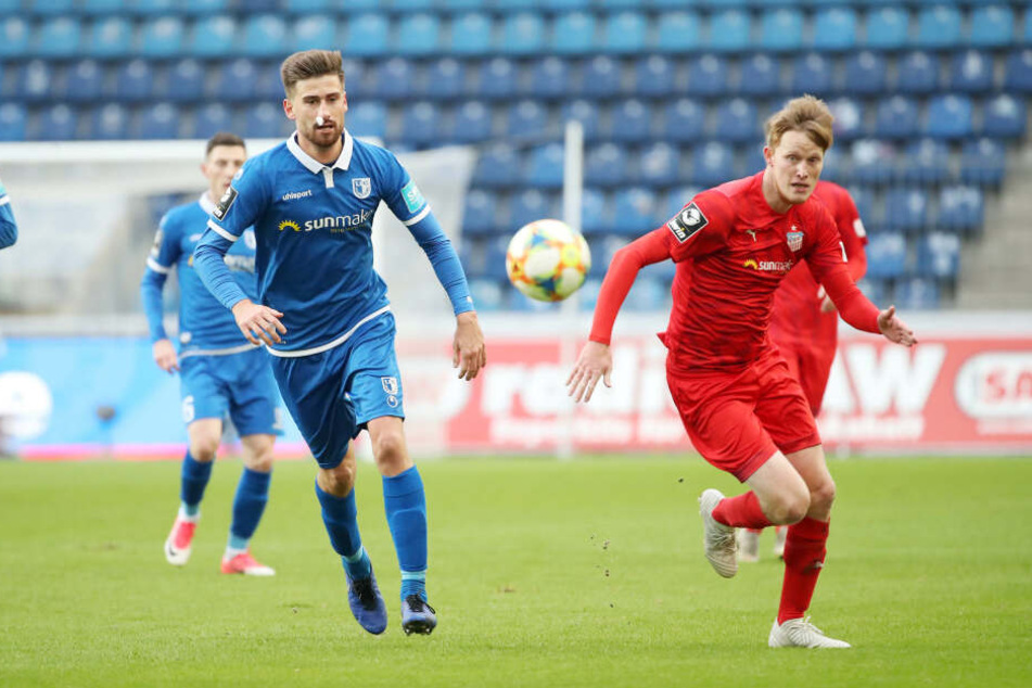 FSV-Stürmer Gerrit Wegkamp (links) kickte den FSV zum Sieg.