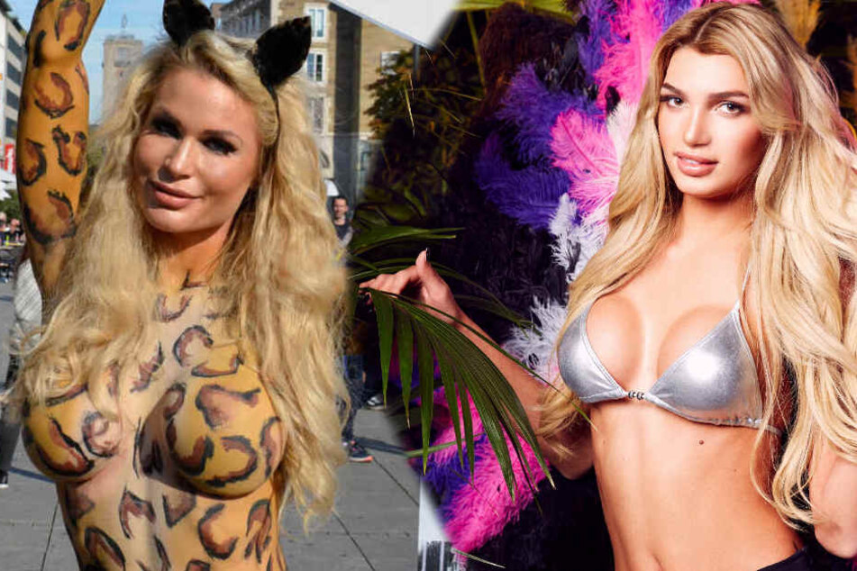 Erst hat sich Ramona Bernhard (links) hämisch über das Playboy-Cover mit Giuliana Farfalla (rechts) geäußert, jetzt hat PETA die Zusammenarbeit beendet.