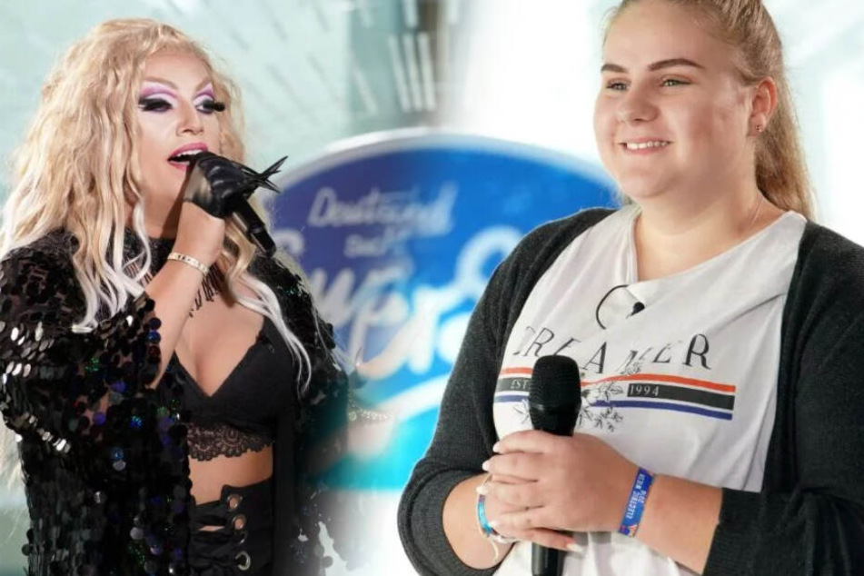 Estefania Wollny und Drag Queen Pam schaffen es in den DSDS-Recall