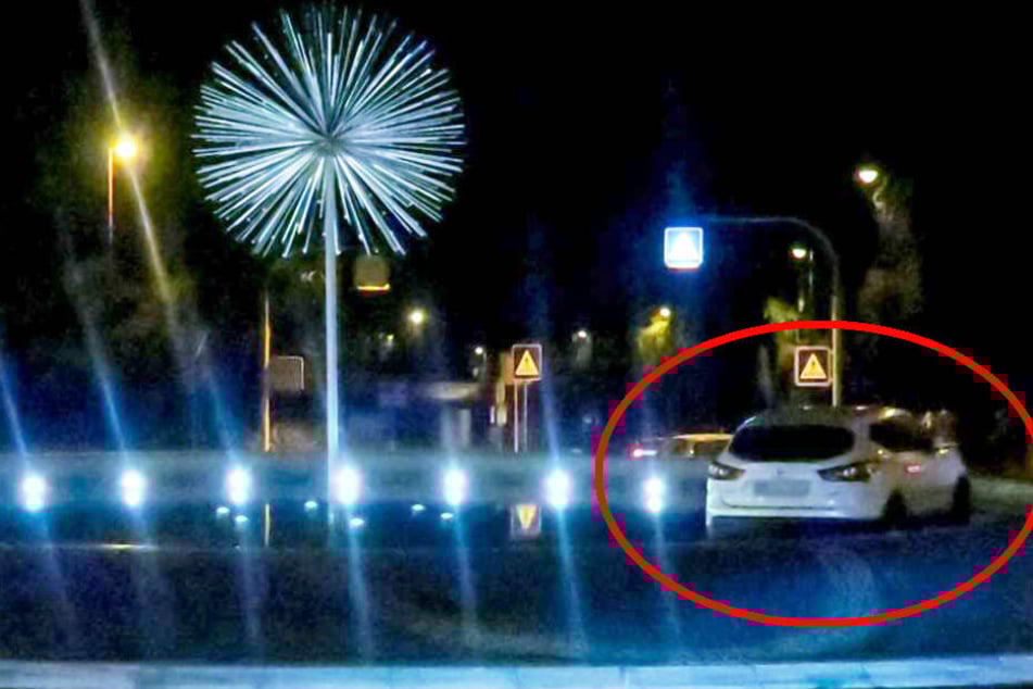 Mal eben kurz im Brunnen "geparkt".