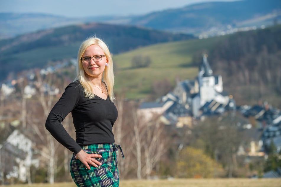 Hannah Snella (22) will Oberbürgermeisterin von Schwarzenberg werden. 