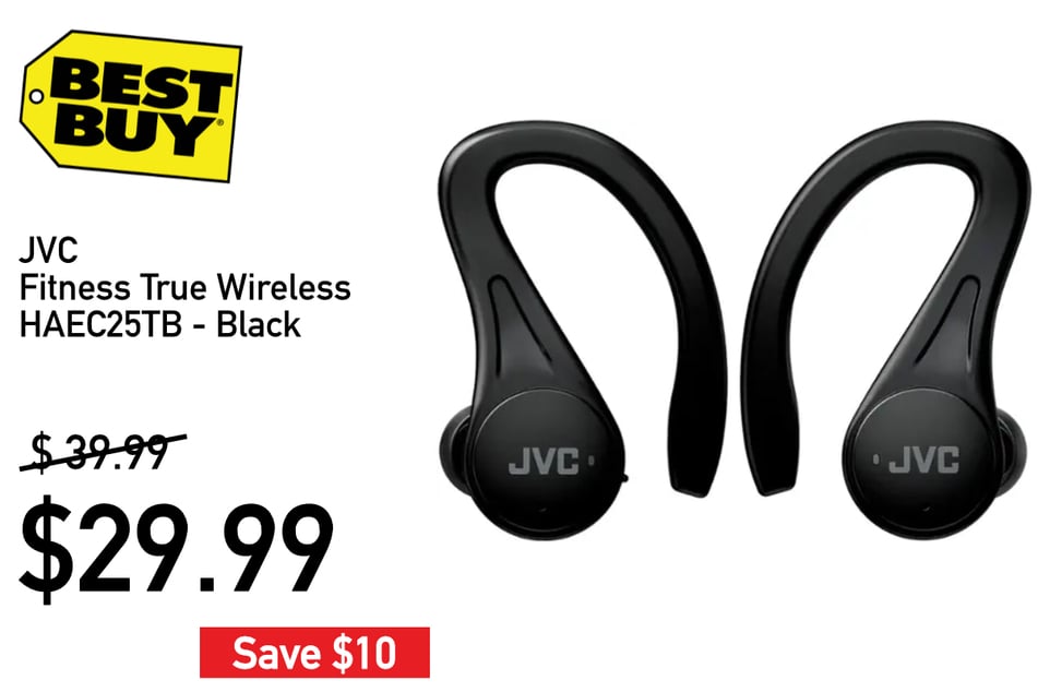 JVC Fitness True Wireless Headphones