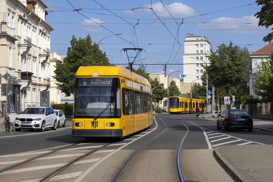 Wegen Gleisbauarbeiten auf der Antonstraße fahren drei Straßenbahnlinien ab Montag eine Umleitung - so auch die Linie 6 von und nach Wölfnitz. (Archivbild)