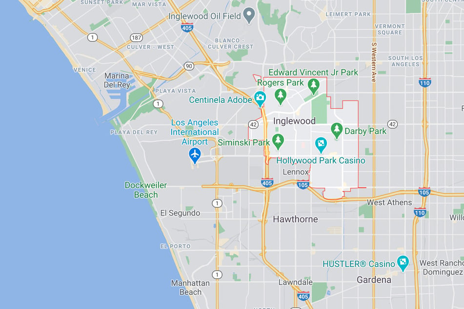 The 4.0 earthquake was centered near Inglewood, at the intersection of Prairie and Century boulevards.