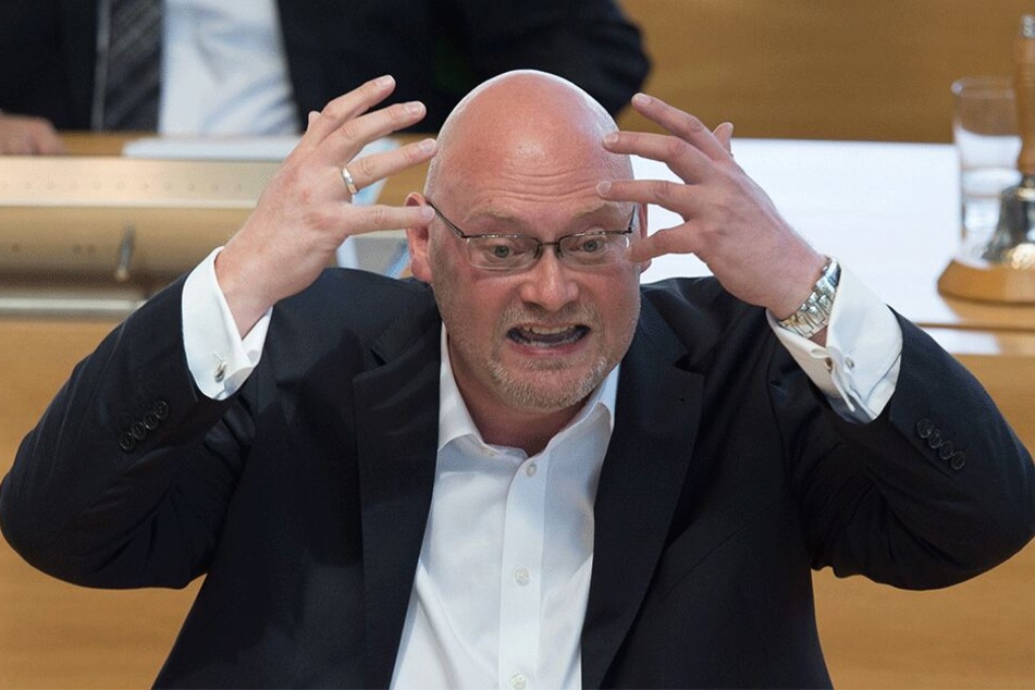 Enrico Stange (50, Linke).