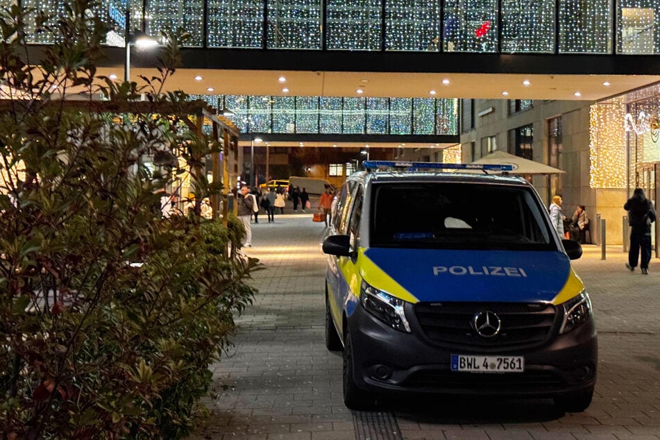 Polizeieinsatz in Stuttgarter Einkaufszentrum: Mann mit Messer festgenommen