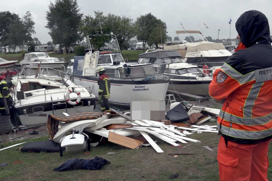 Bild von der Unfallstelle.