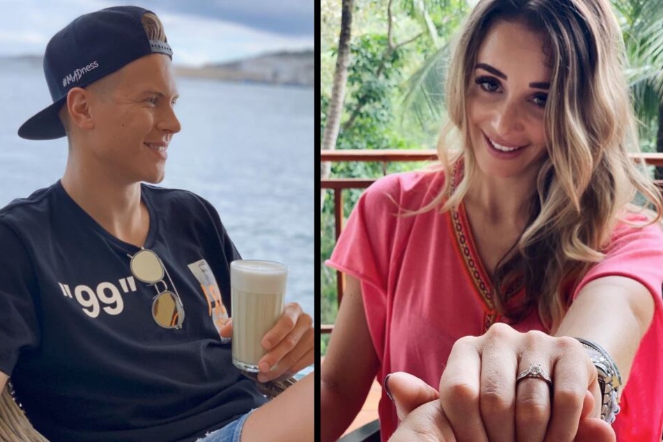 Ex-HSV-Profi Matthias Ostrzolek machte Freundin Anne-Kathrin Ertl einen Antrag auf Bali.