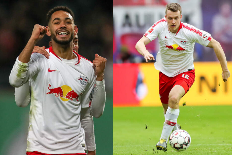 Auch RB-Kicker Matheus Cunha (19) und Lukas Klostermann (22) werden zur Premiere im Cinestar kommen.