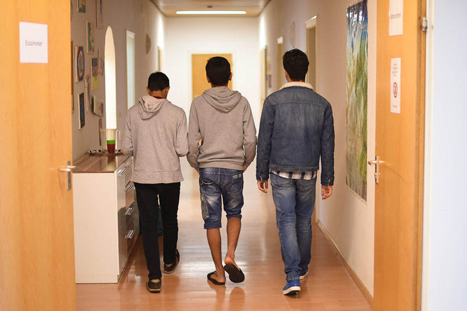Unbegleitete Minderjährige im Kinder- und Jugendhilfezentrum der Heimstiftung Karlsruhe.