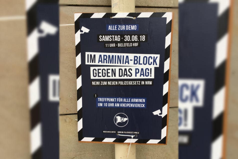 Auch Arminia-Fans werden sich an der Demo beteiligen.