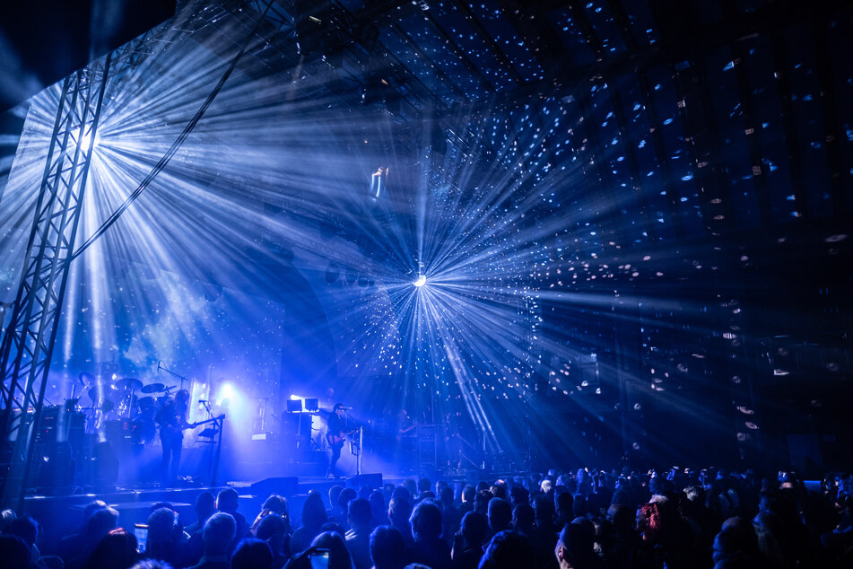 Die Lichtshow gehörte zu den Highlights.