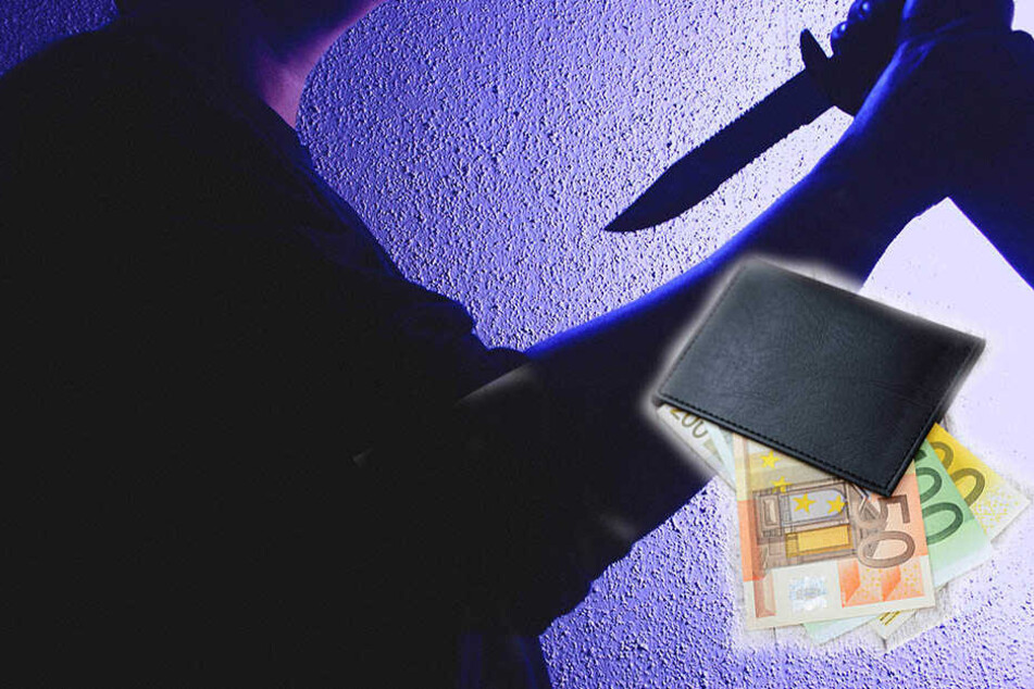 Die Unbekannten bedrohten den 14-jährigen mit einem Messer und nahmen ihm sein Bargeld ab. Danach verschwanden die Täter. (Symbolbild)