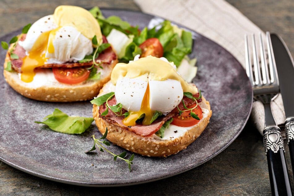 Im Patio wird Brunch in Hamburg mit Eiern Benedict und Co. zum absoluten Highlight. (Symbolbild)